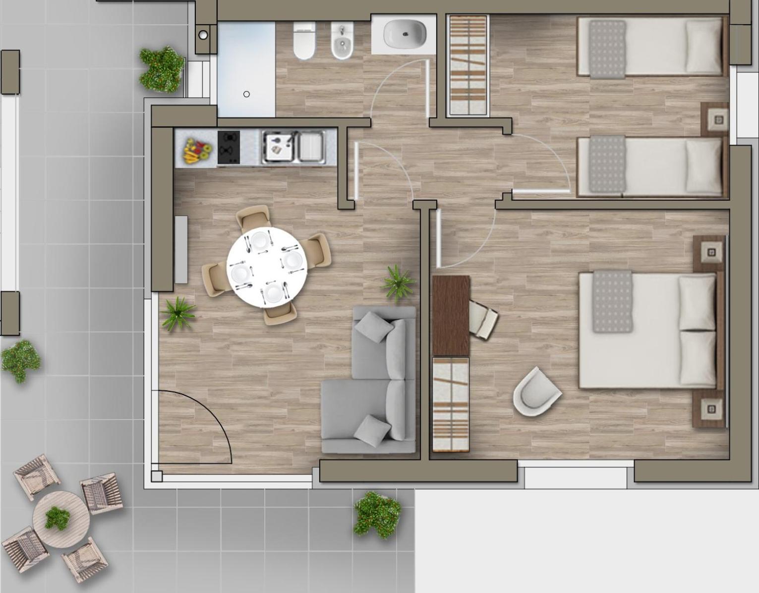 Prada' Home Eco Suites Бардолино Номер фото